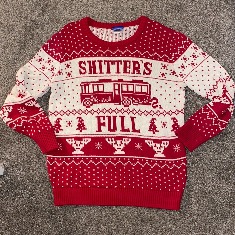 Christmas Family Vacation Sweater - Size Large Men’s